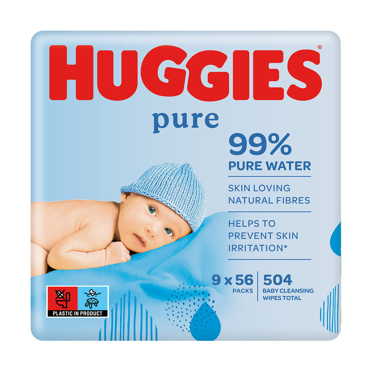 huggies nawilżane chusteczki disney natural care 10x56 szt