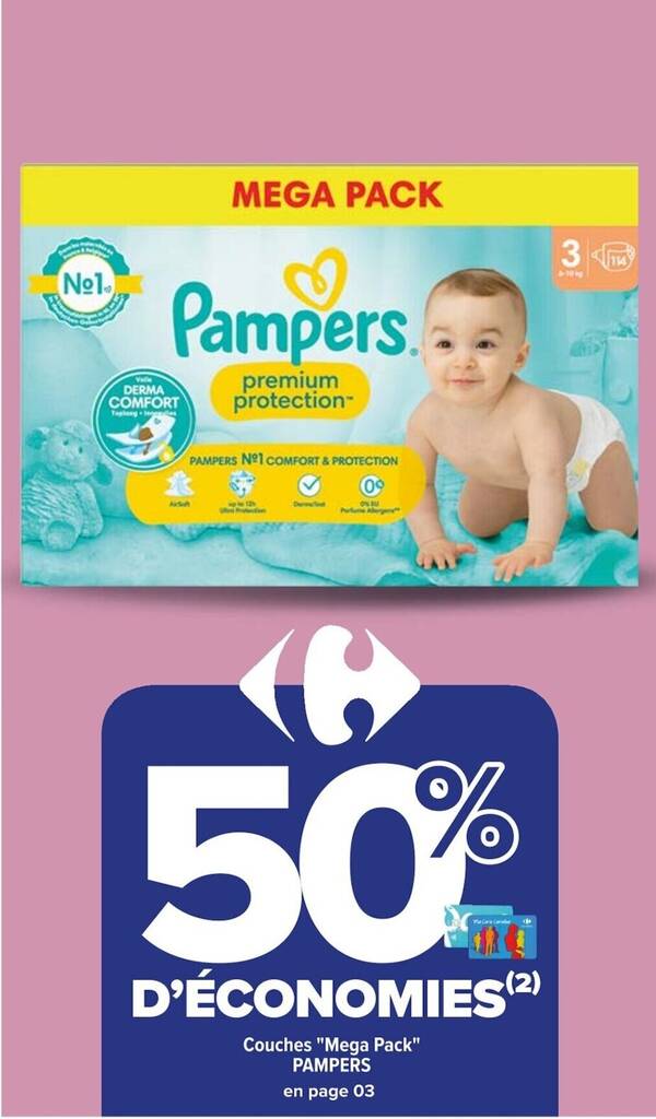 pieluchomajtki pampers premium care pons