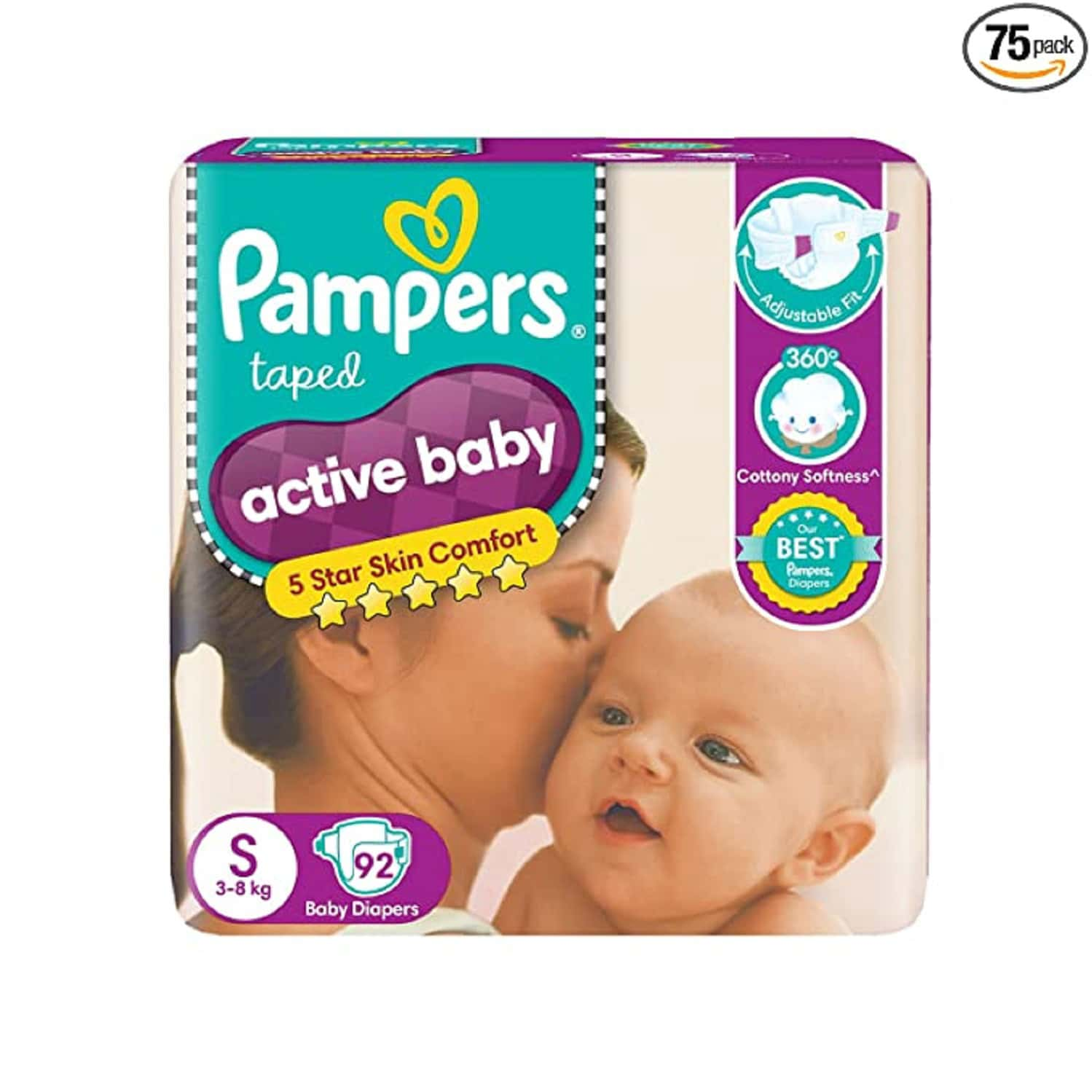 pieluchy pampers na cały miesiąc