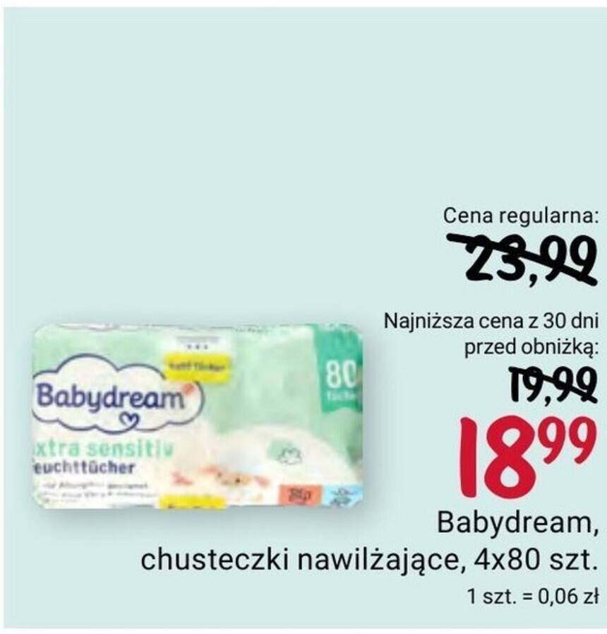 rossmann pieluchy babydream mini