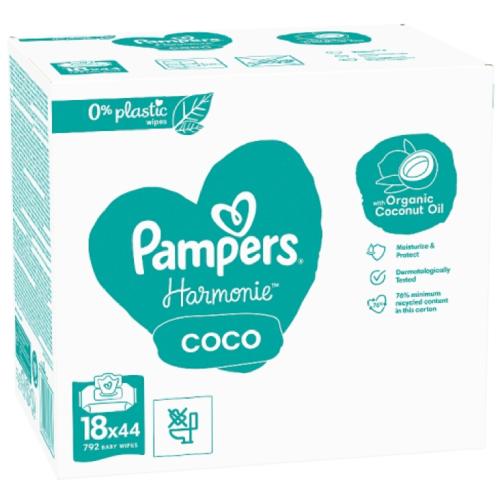 pampers sensitive chusteczki nawilżane dla niemowląt 80 szt