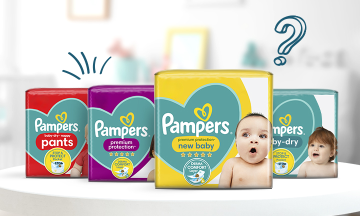 pampers wymiana pieluszki