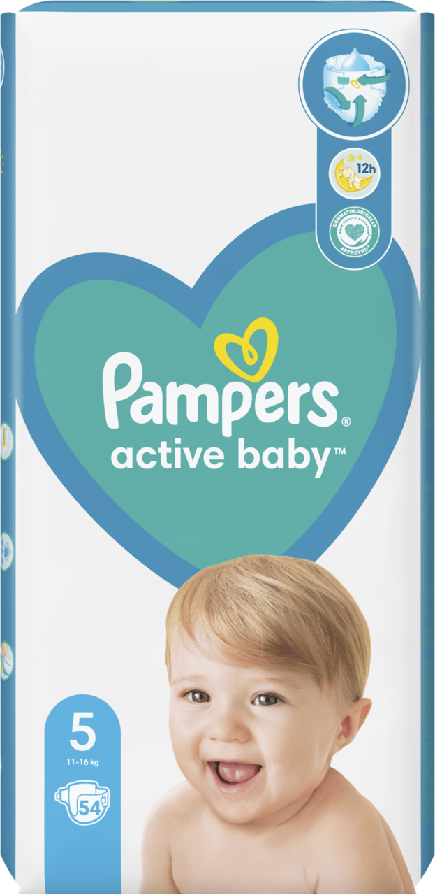 pampers pieluchy 1 43 sztuki