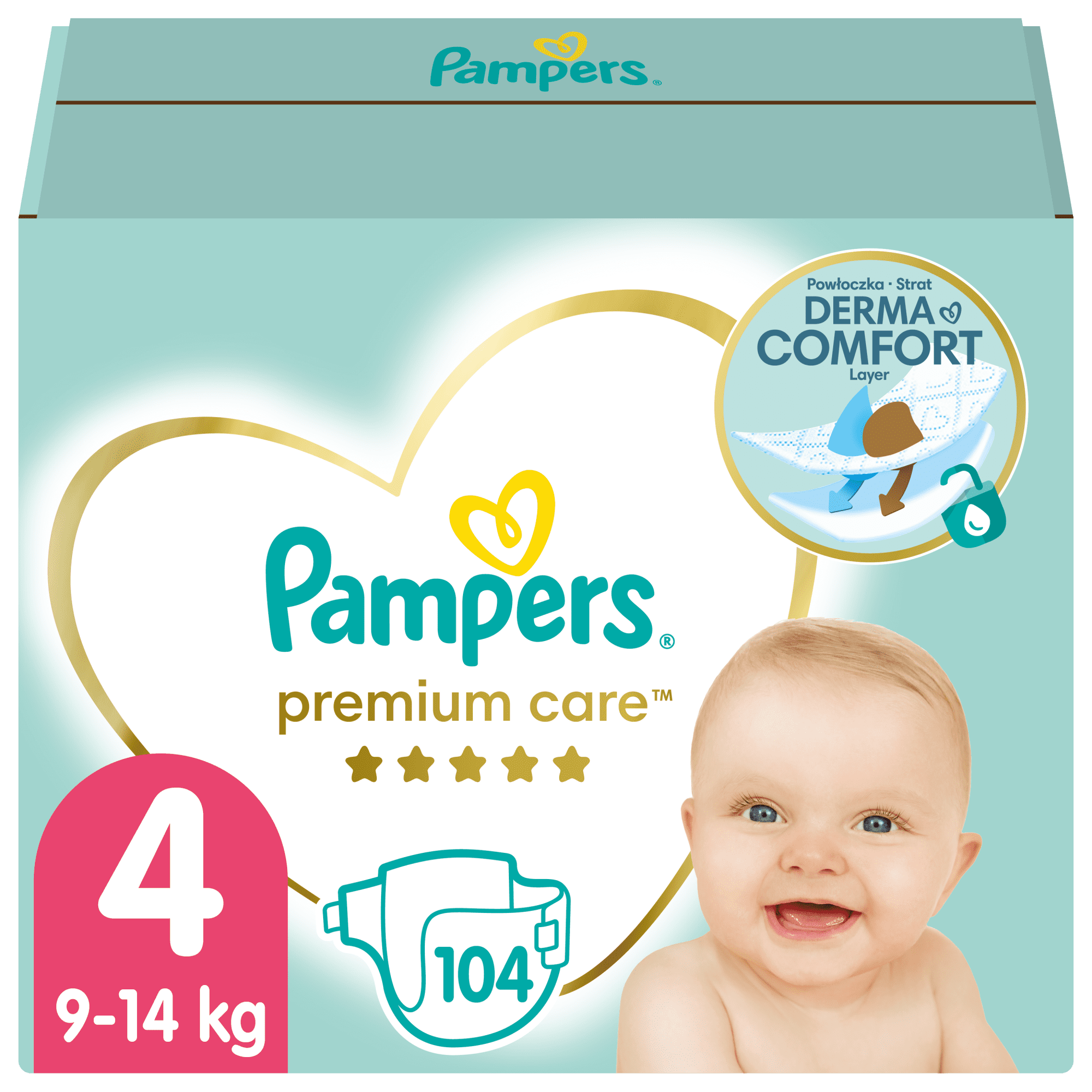 pampers premium care pieluchy 1 mini 168szt