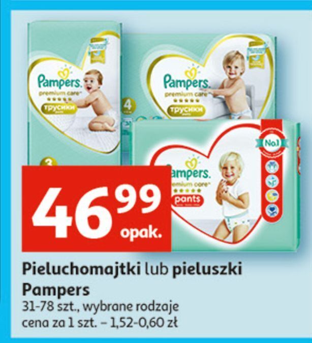 pampers aqua pure chusteczki nawilżające 18x ceneo