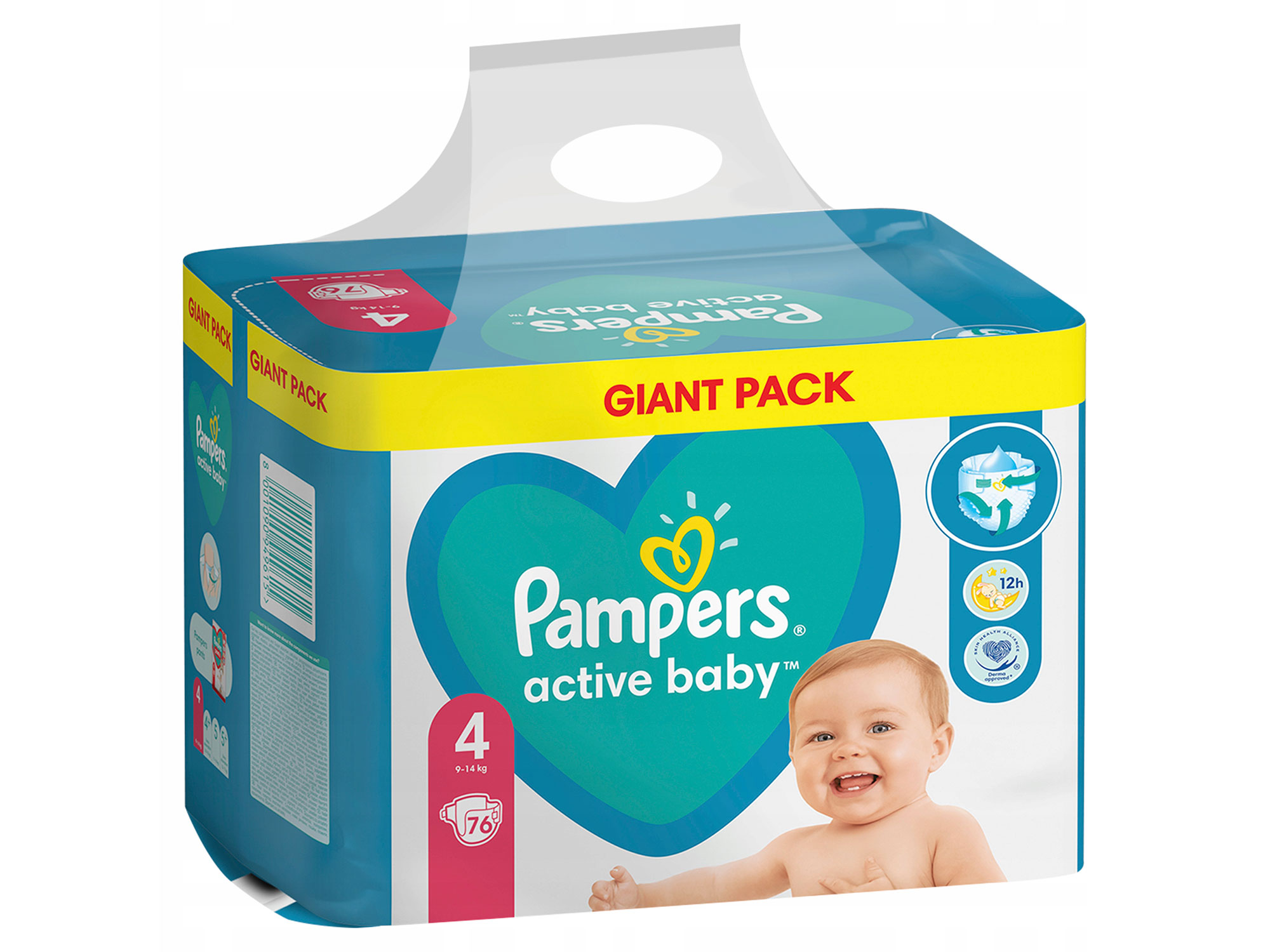 pieluchy pampers 5 giant giga box