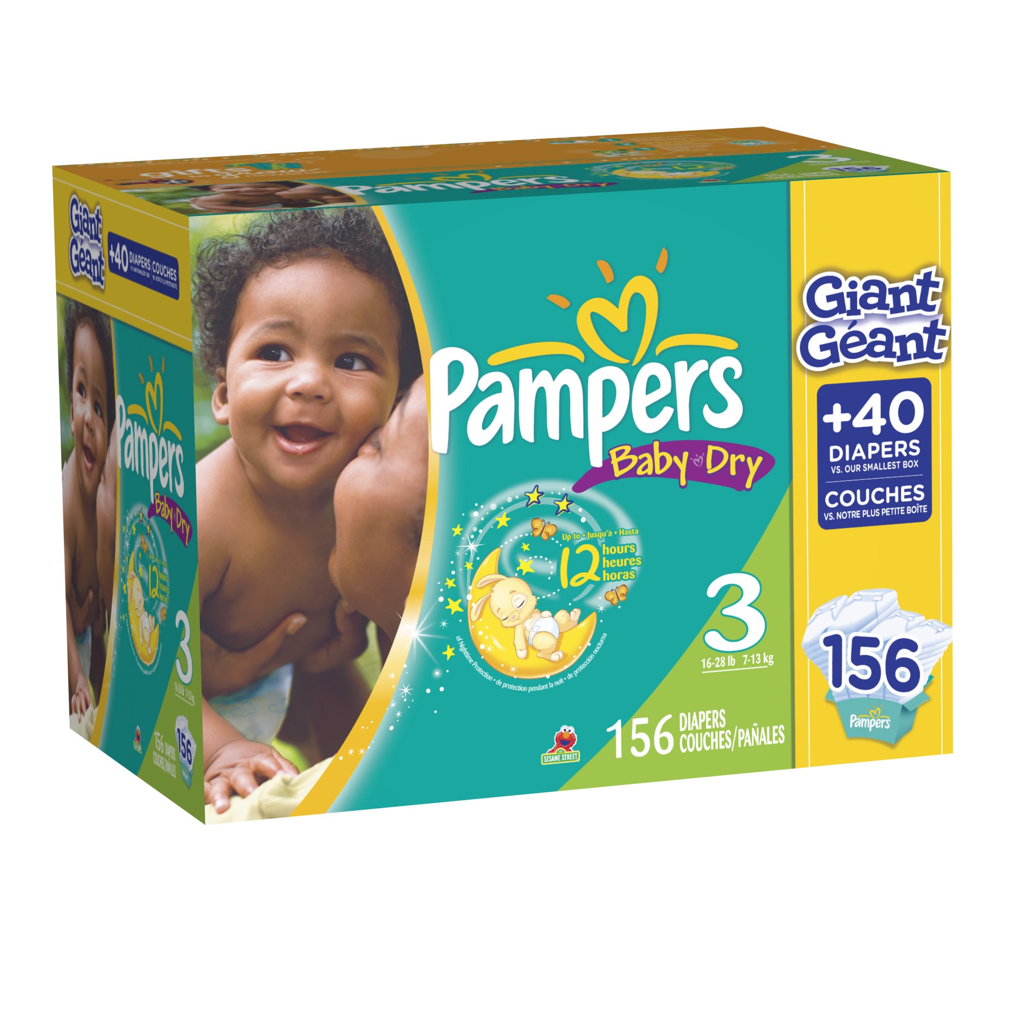 cena pampers mega box 3