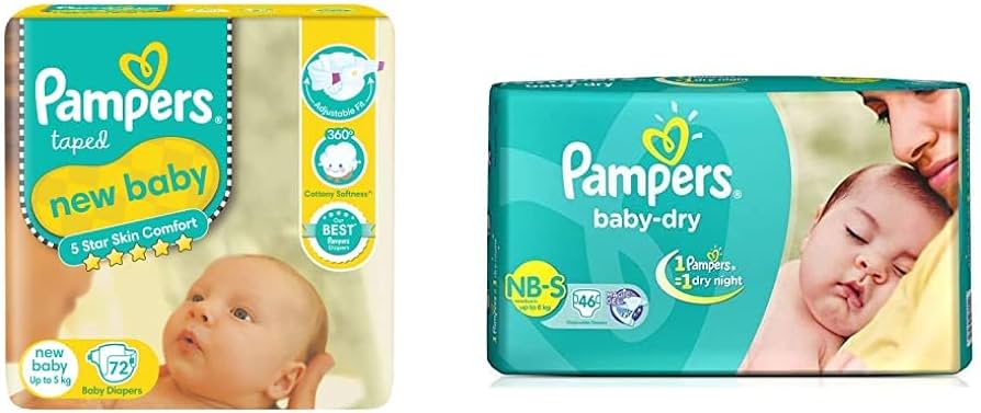 pieluszki z wycięciem na pępek pampers