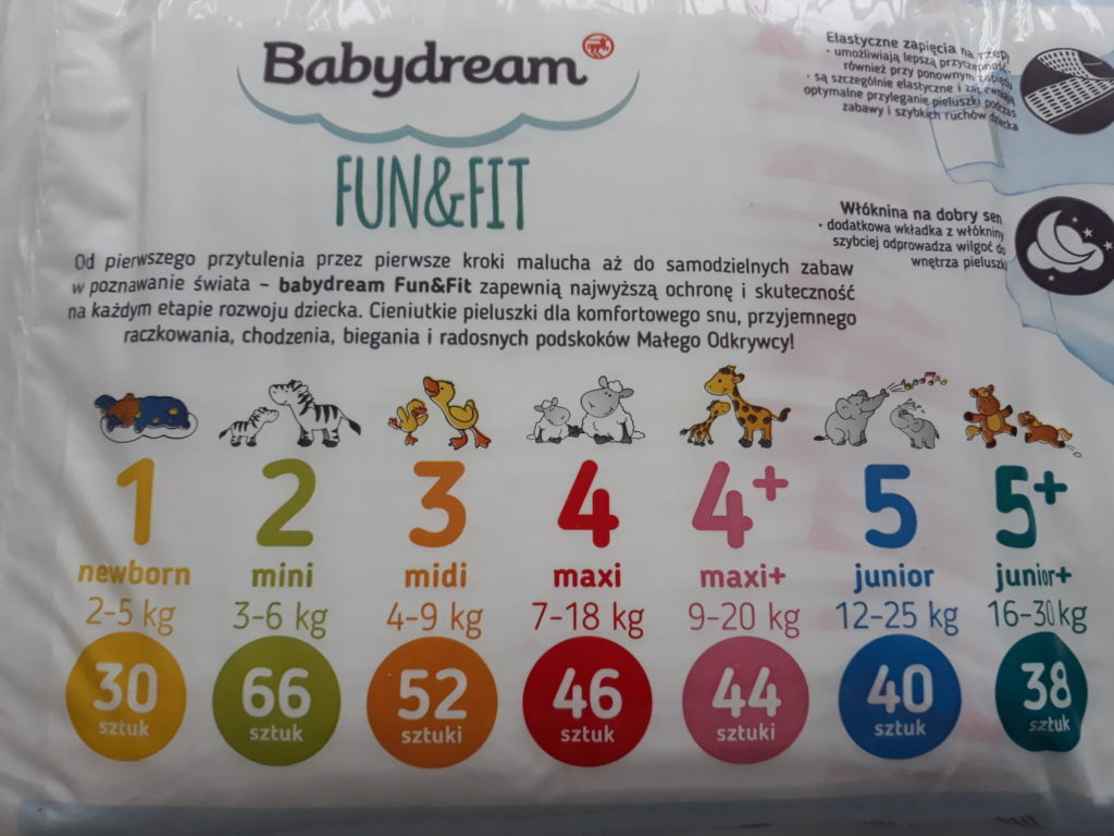 pampers pudelko biedronka