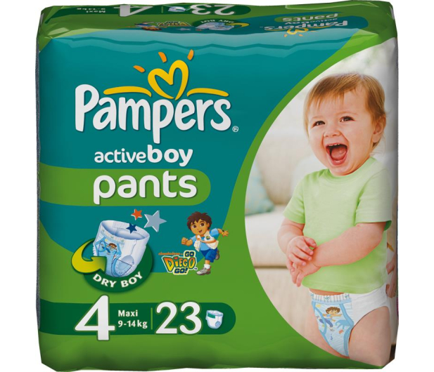 pampers lata 90