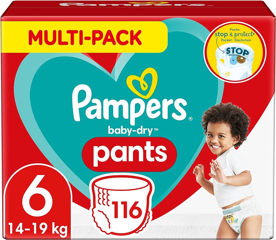 pampers 6 124 sztuki cena