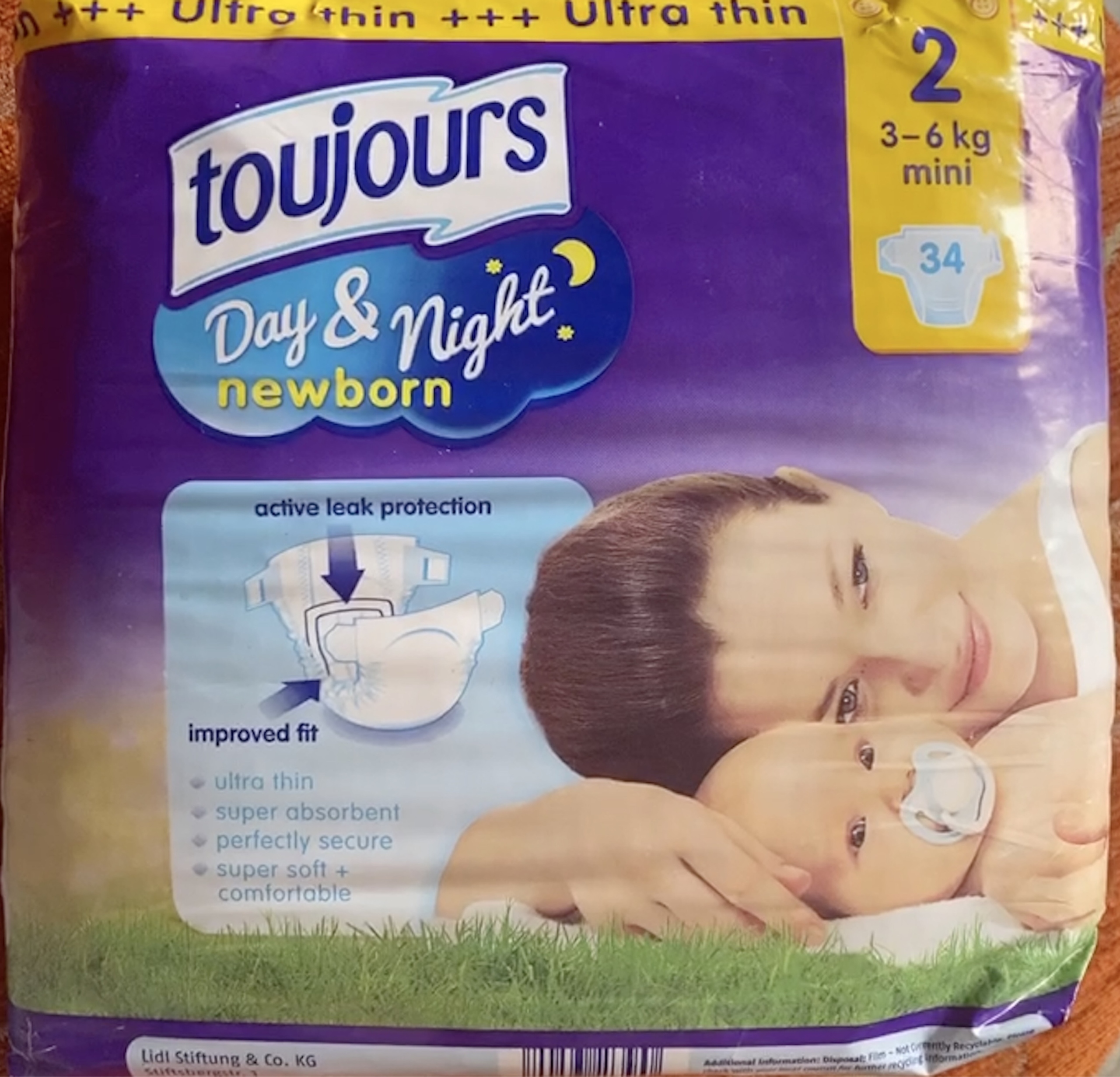 carrefour pampers taille 5