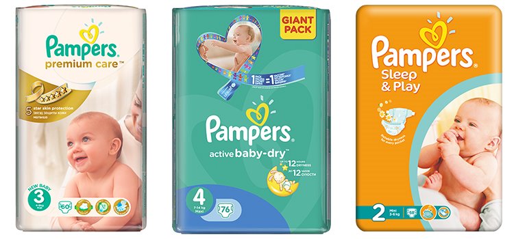 pampersy pampers 3