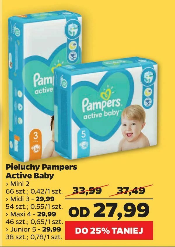 pampers active baby dry 5 empik