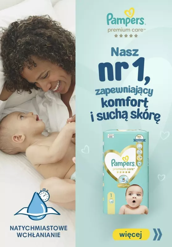 pieluszki pampers 1 rossmann newborn