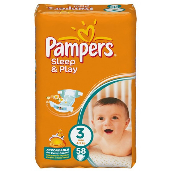 pampersy pampers 23 szt