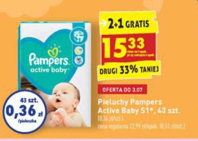 pieluchy pampers 3 premium care rossmann