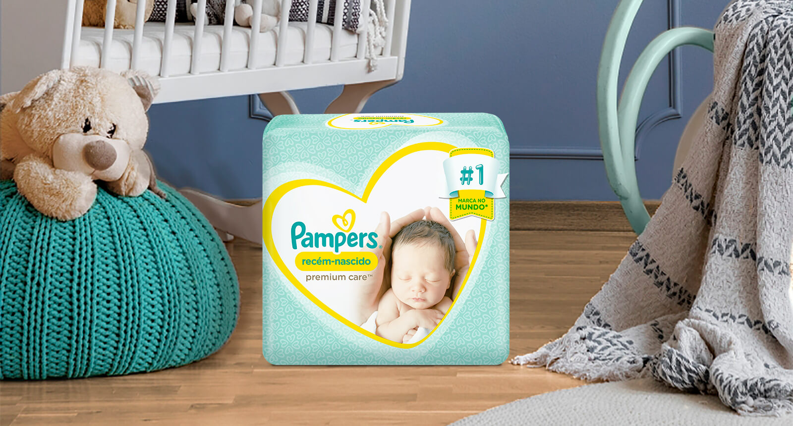 chusteczki pampers 4x64