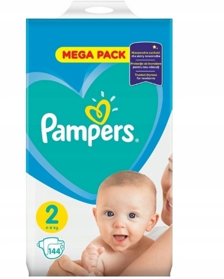 pampers 2 x44 pieluszki