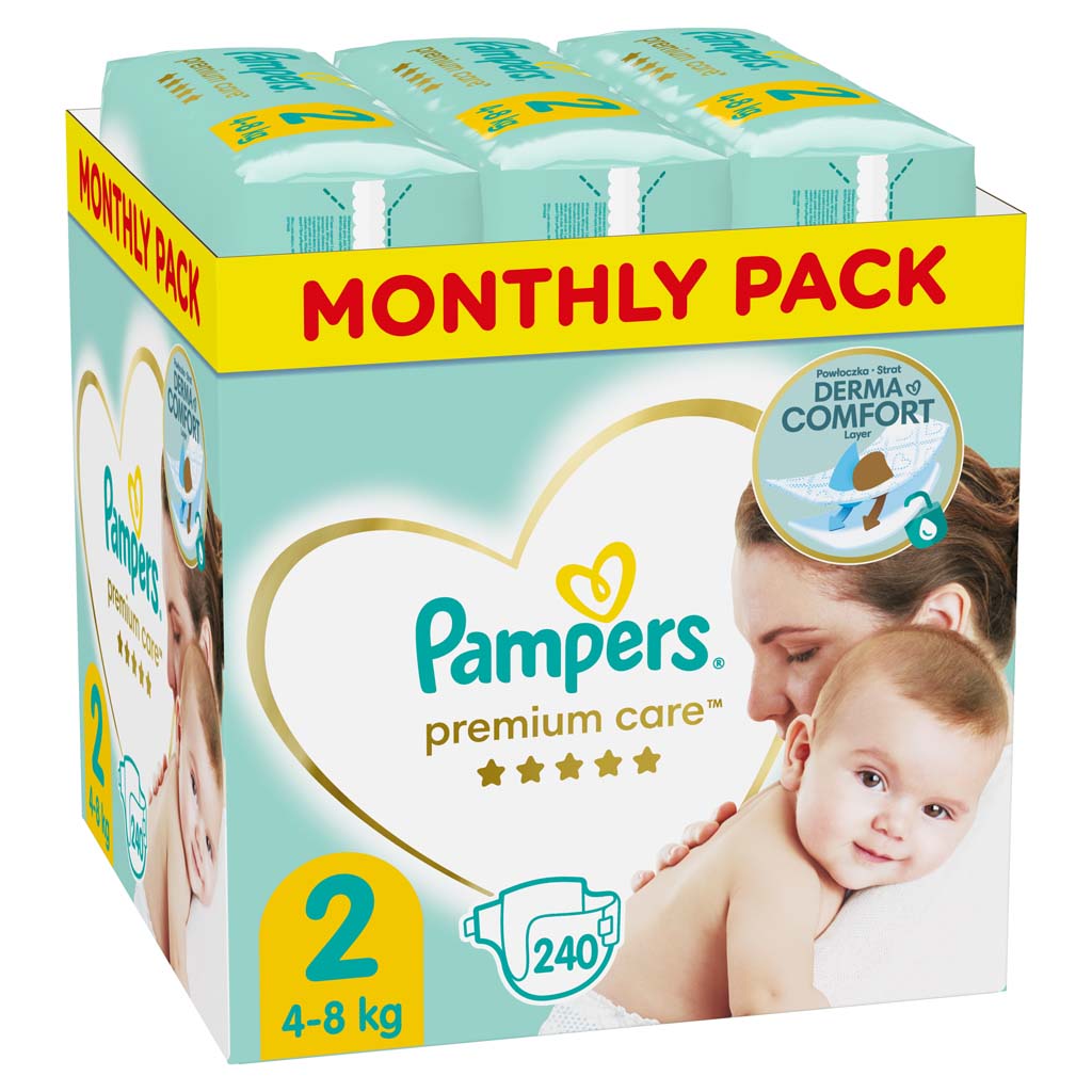 monthly pack pampers