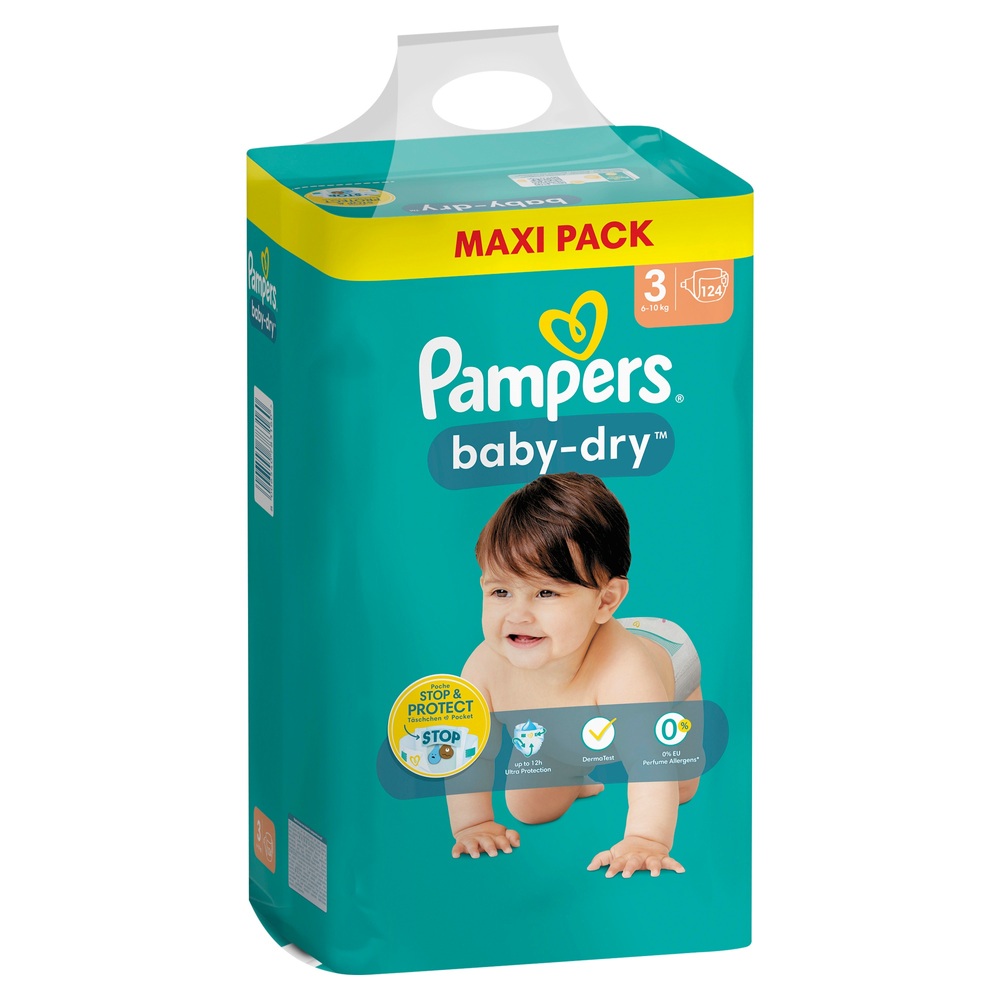 pieluchy pampers 2 maxi pack