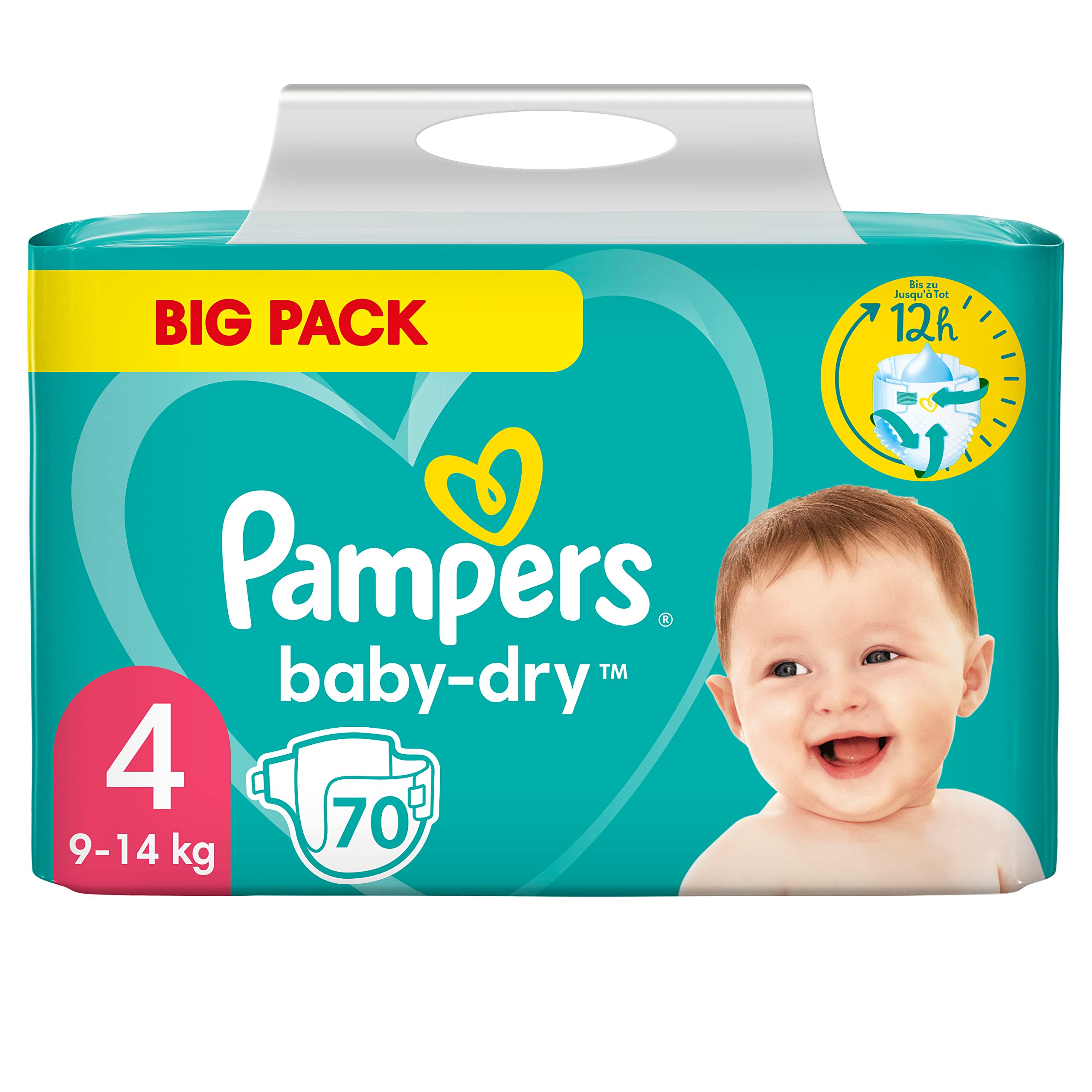 mega paka pampers pieluchomajtki 5