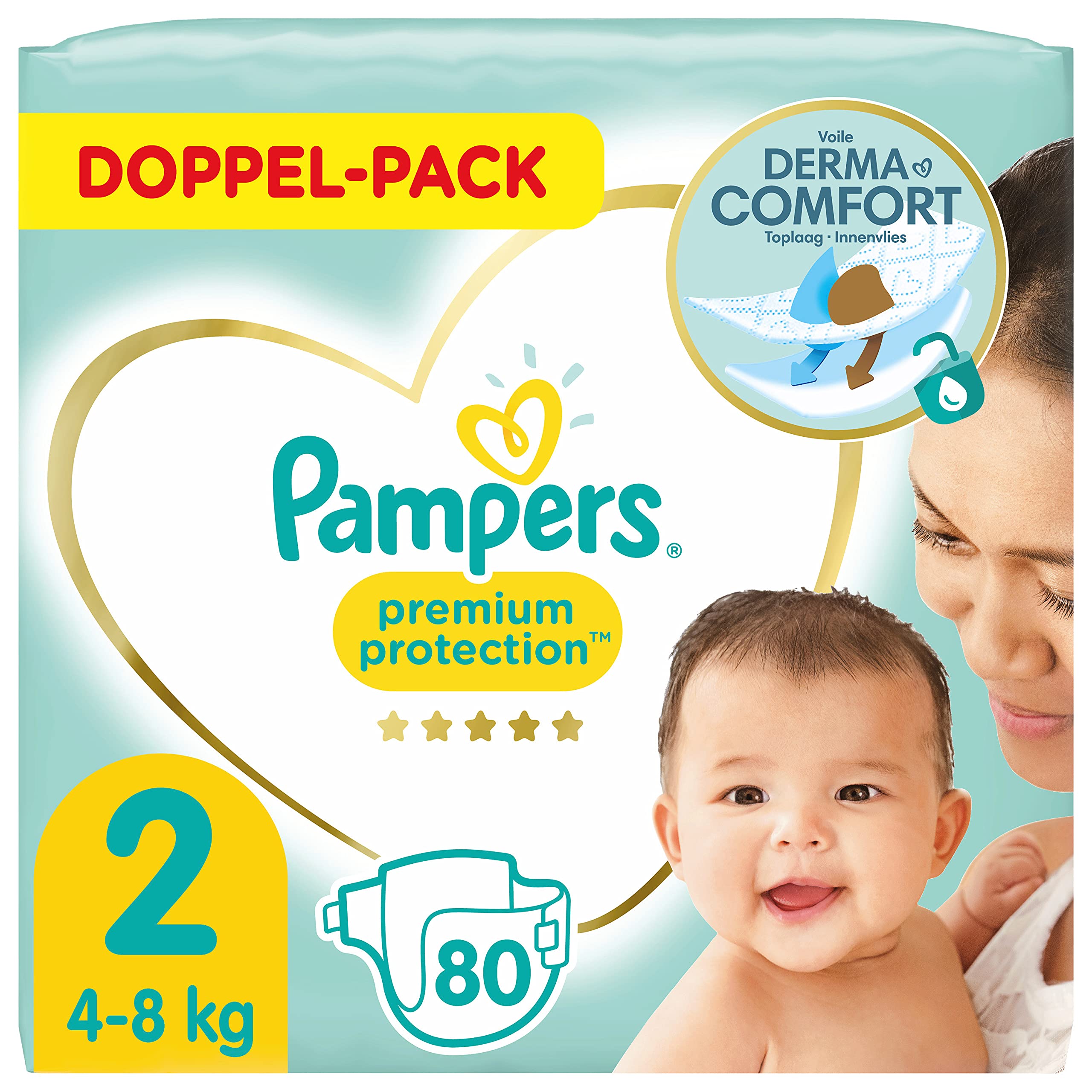 pieluchomajtki pampers mega box 4+