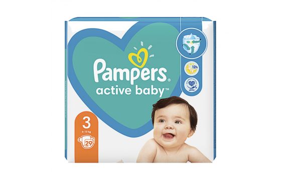 pieluchomajtki pampers active boy