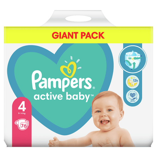 giga paka 4+ pampers biedronka