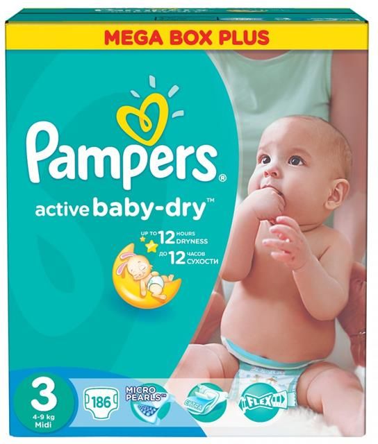 pampers 132 sztuki