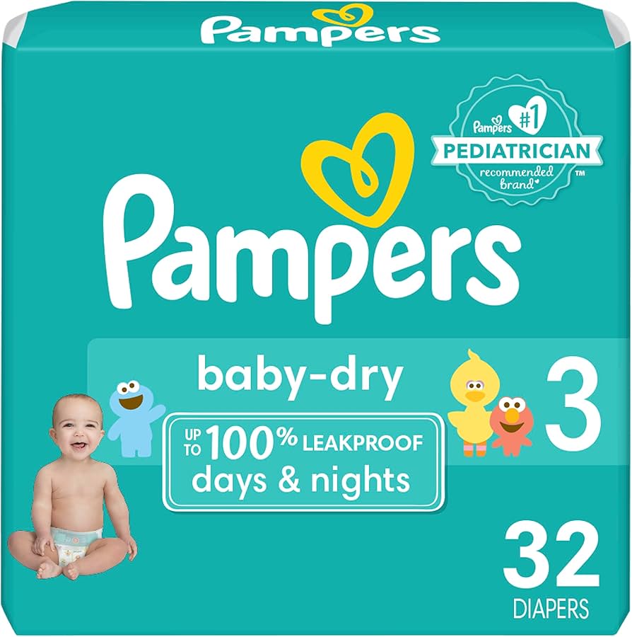 pampers 96 pack size 1
