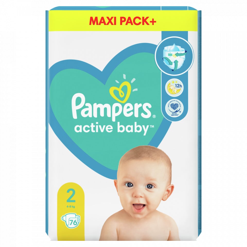 pieluszki pampers 1 43szt 2-5 kg