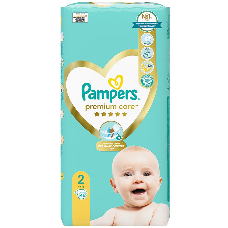 pampers active baby 1 43szt 2-5kg