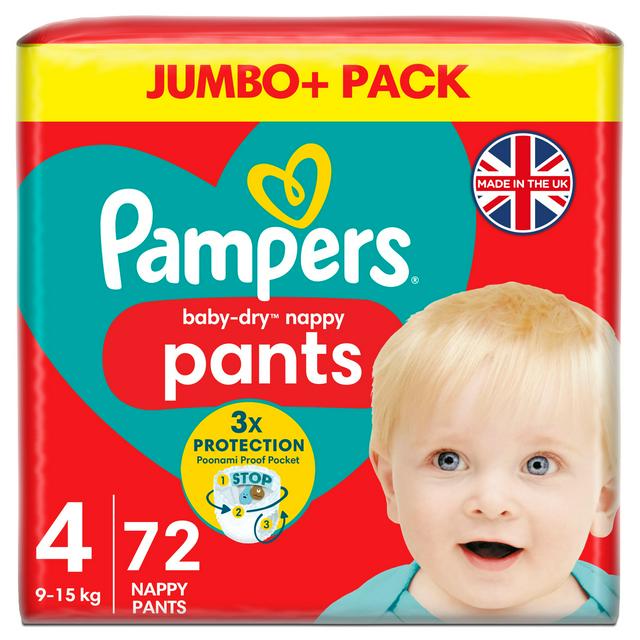 pampers pants na basen jak stosować