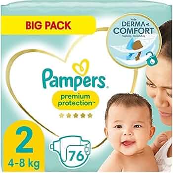 paczka pieluchy pampers care 4 160 szt