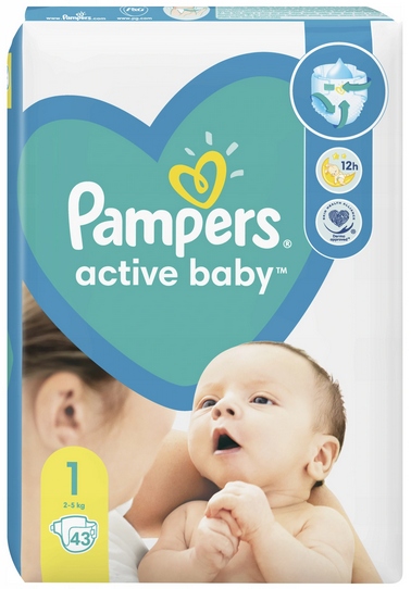 chusteczki nawilżane pampers x64