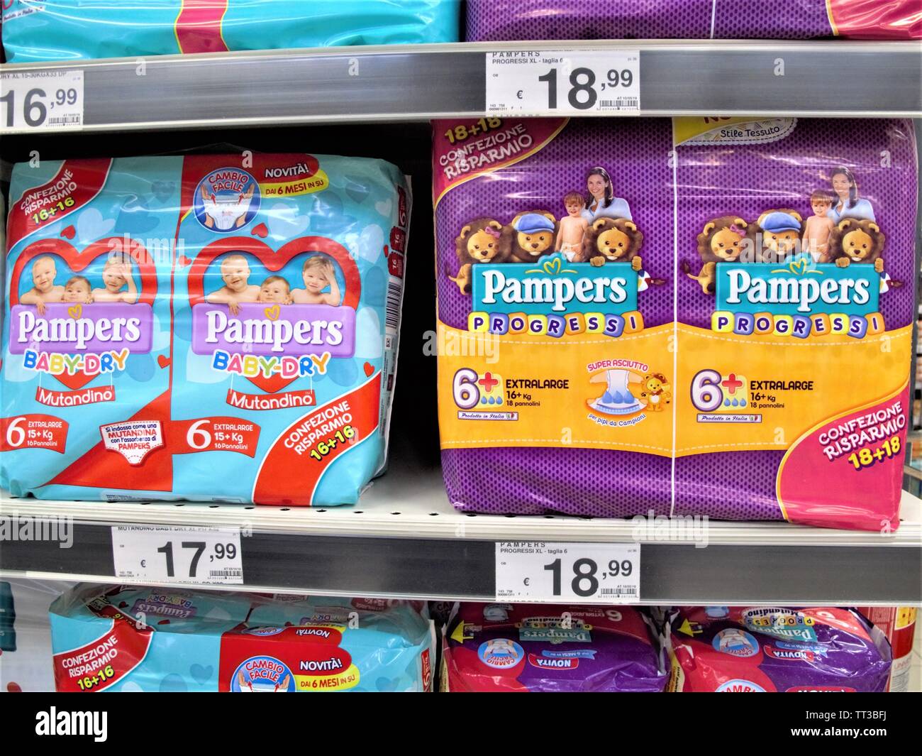 promocja na pieluchy pampers