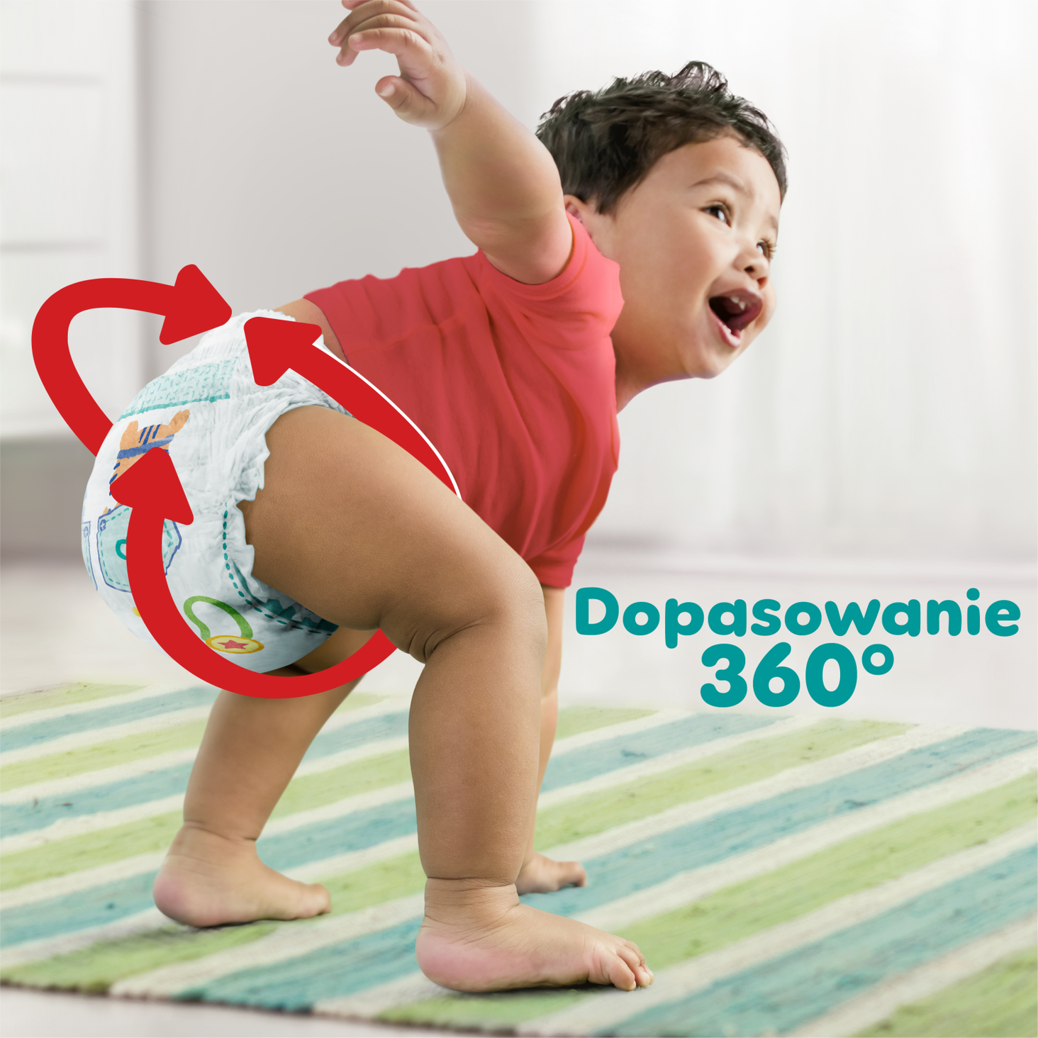 pampers zabkowanie