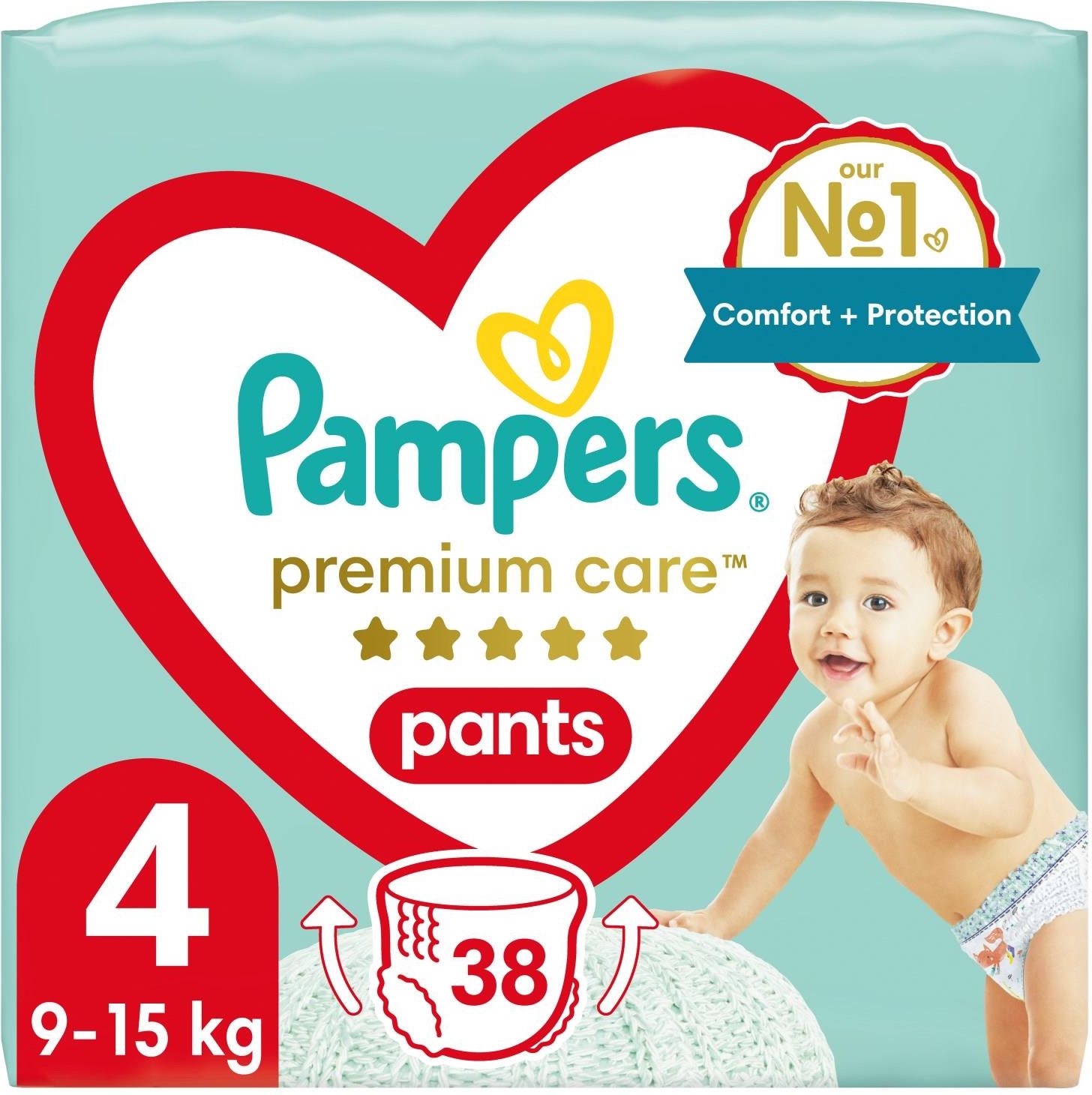 prawidłowo założony pampers