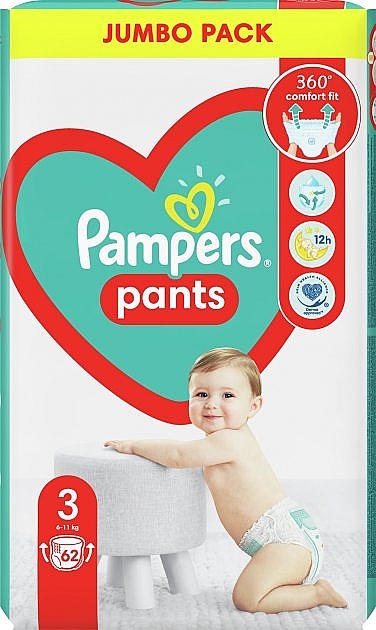 pampers rozmiar 2 ile kg