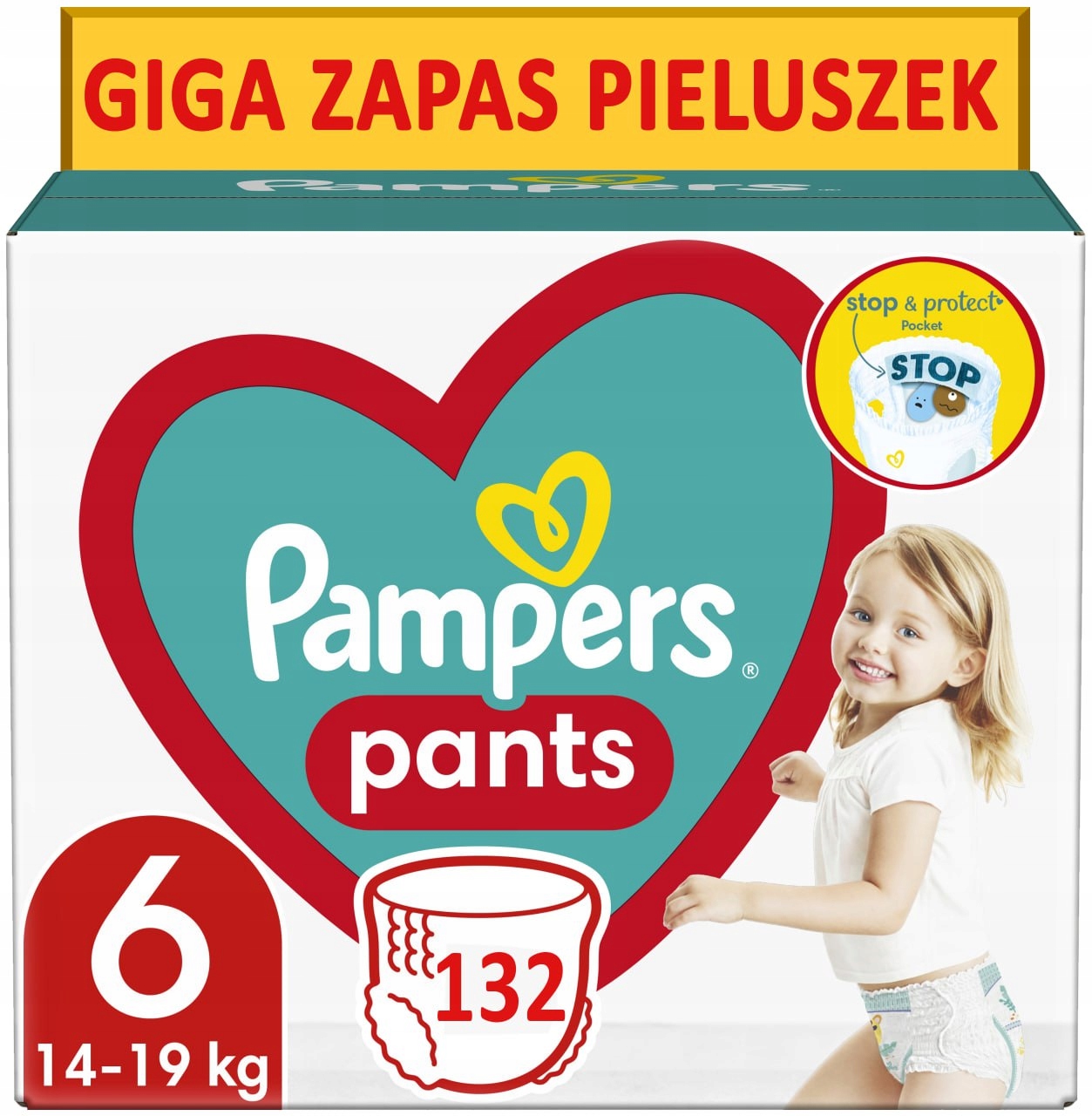 pampers 152 szt