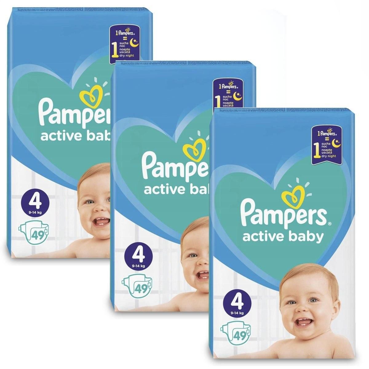 pampers actibe baby 6