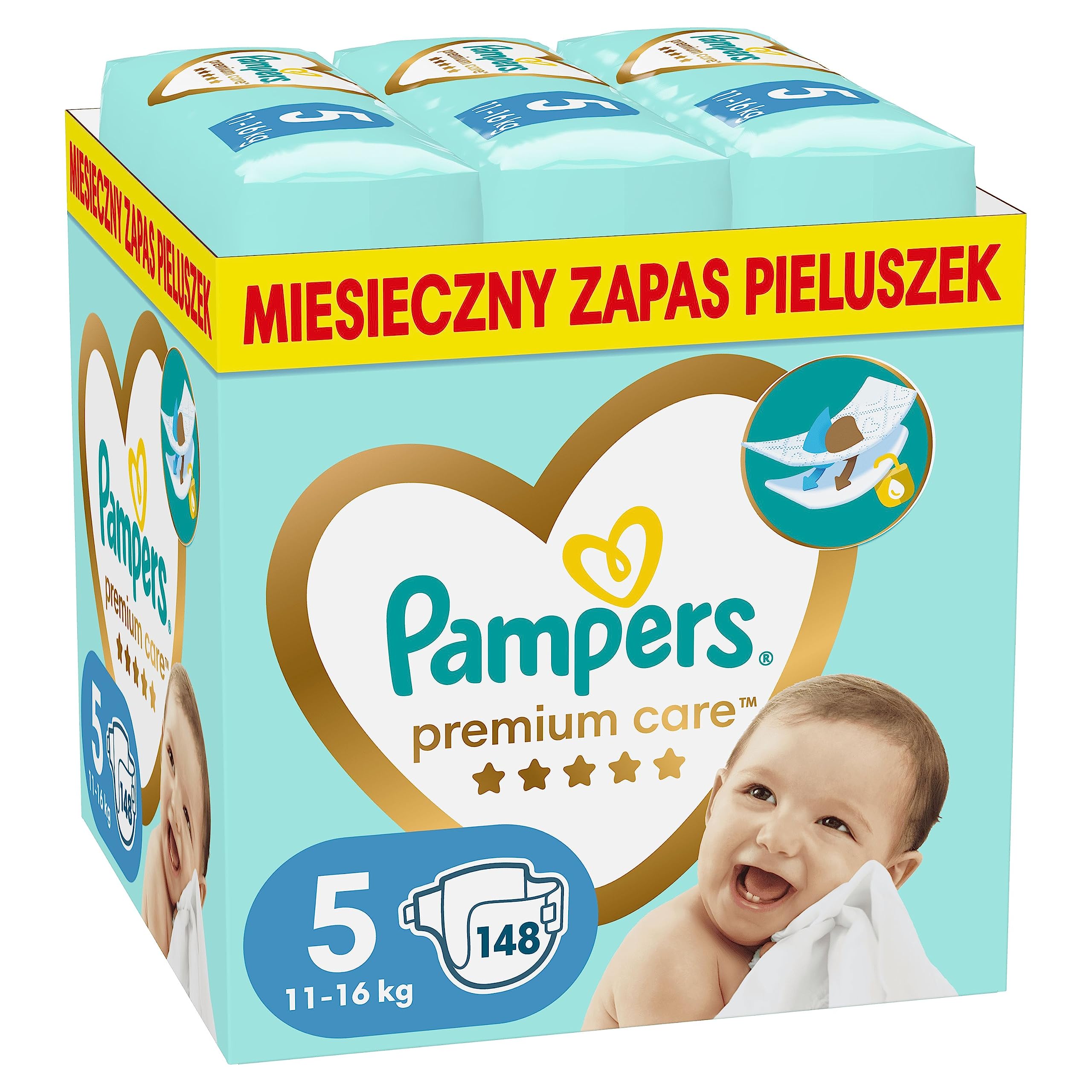 pieluchy pampers premium care newborn cena