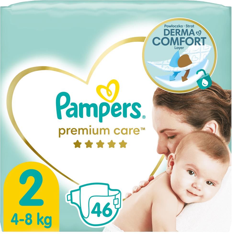 pampers premium care pieluchy rozmiar 1 newborn 2-5kg