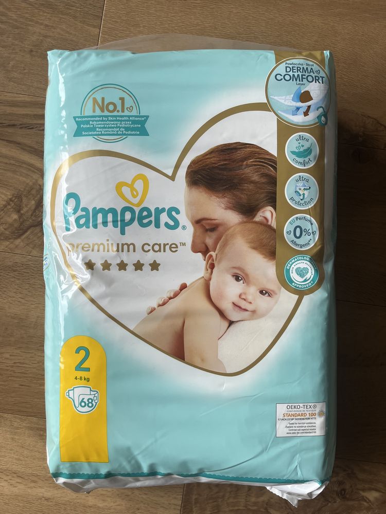 pampers natural clean chusteczki nawilżane 64 szt