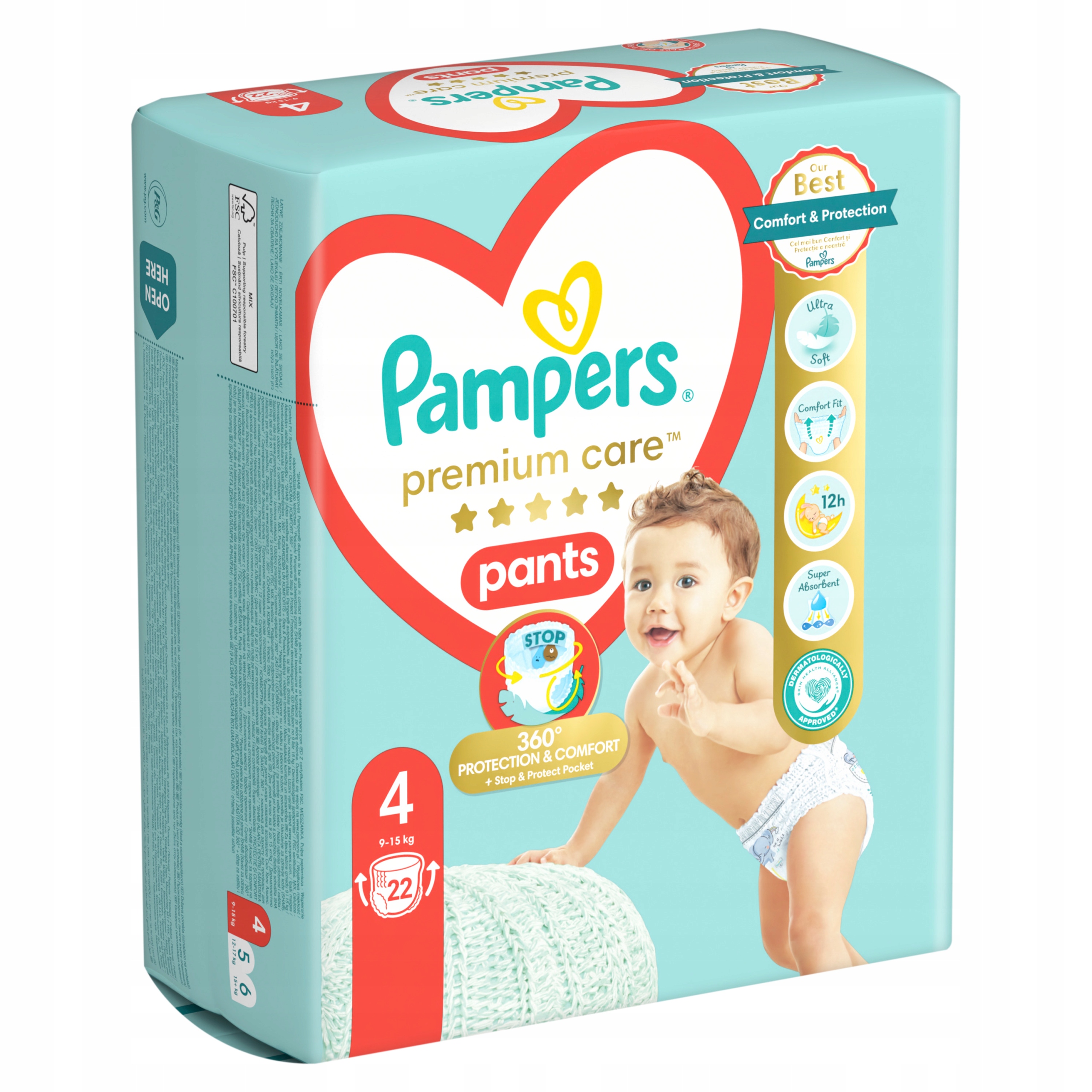 drynites czy pampers 6