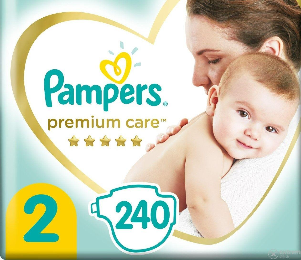 pieluchy pampers różowe i niebieskie