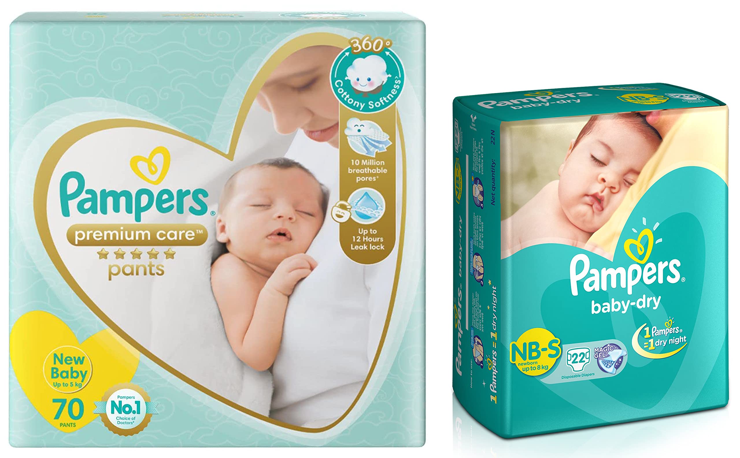 pampers pieluchy premium care czy new baby dry