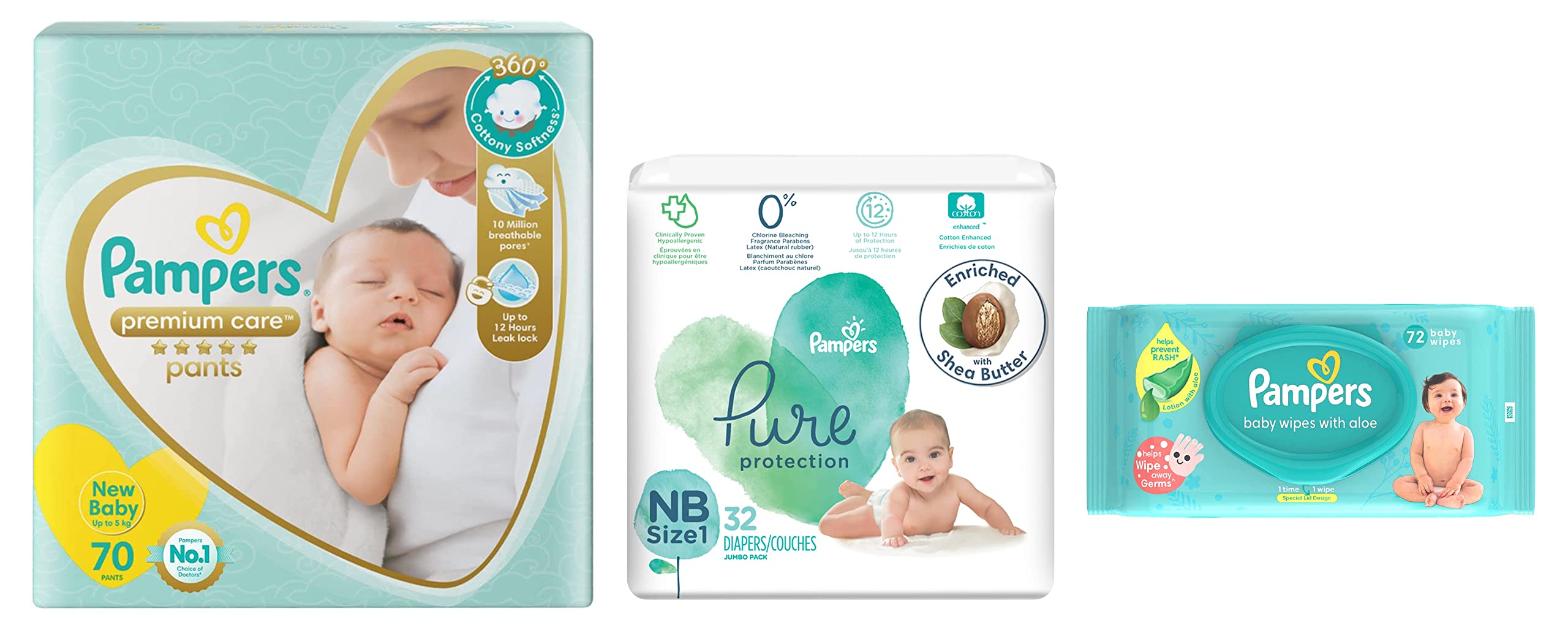 cena pampersów pampers 2 54 sz