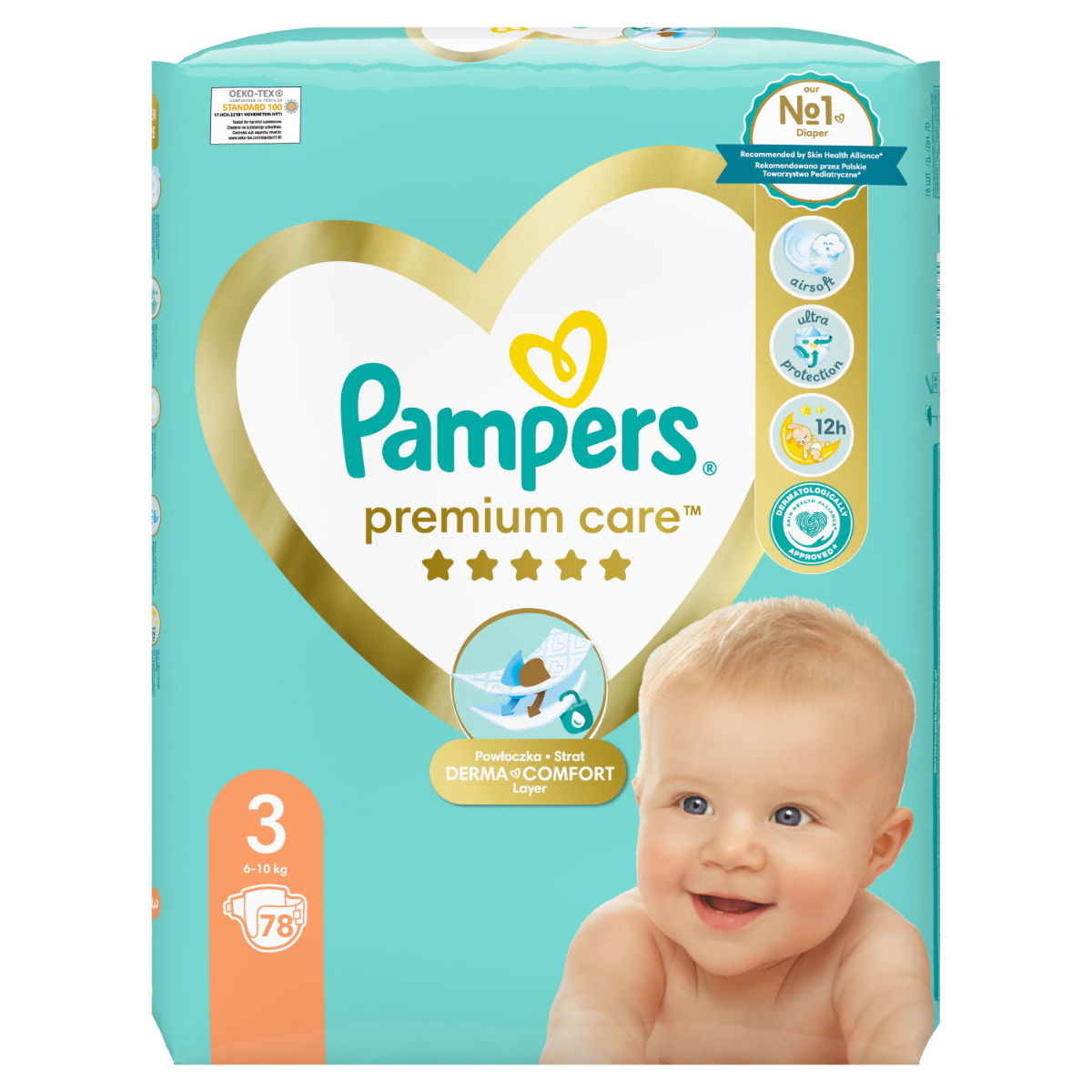 pieluchy pampers 2 biale
